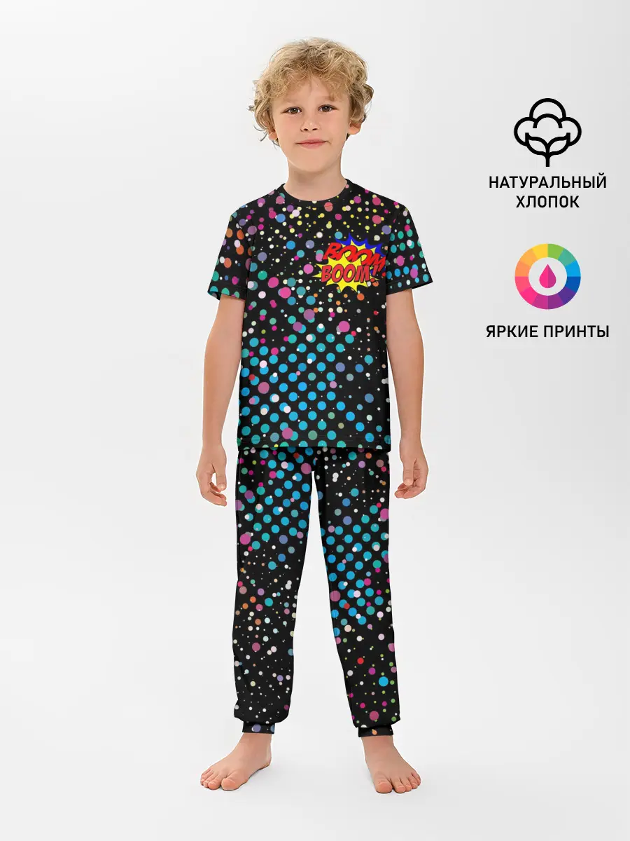 Детская пижама с брюками / Прямо в сердце