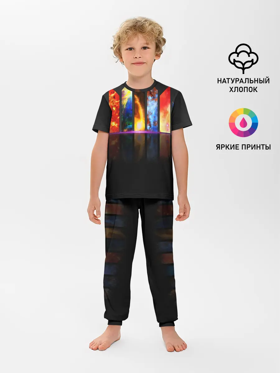 Детская пижама с брюками / GALAXY