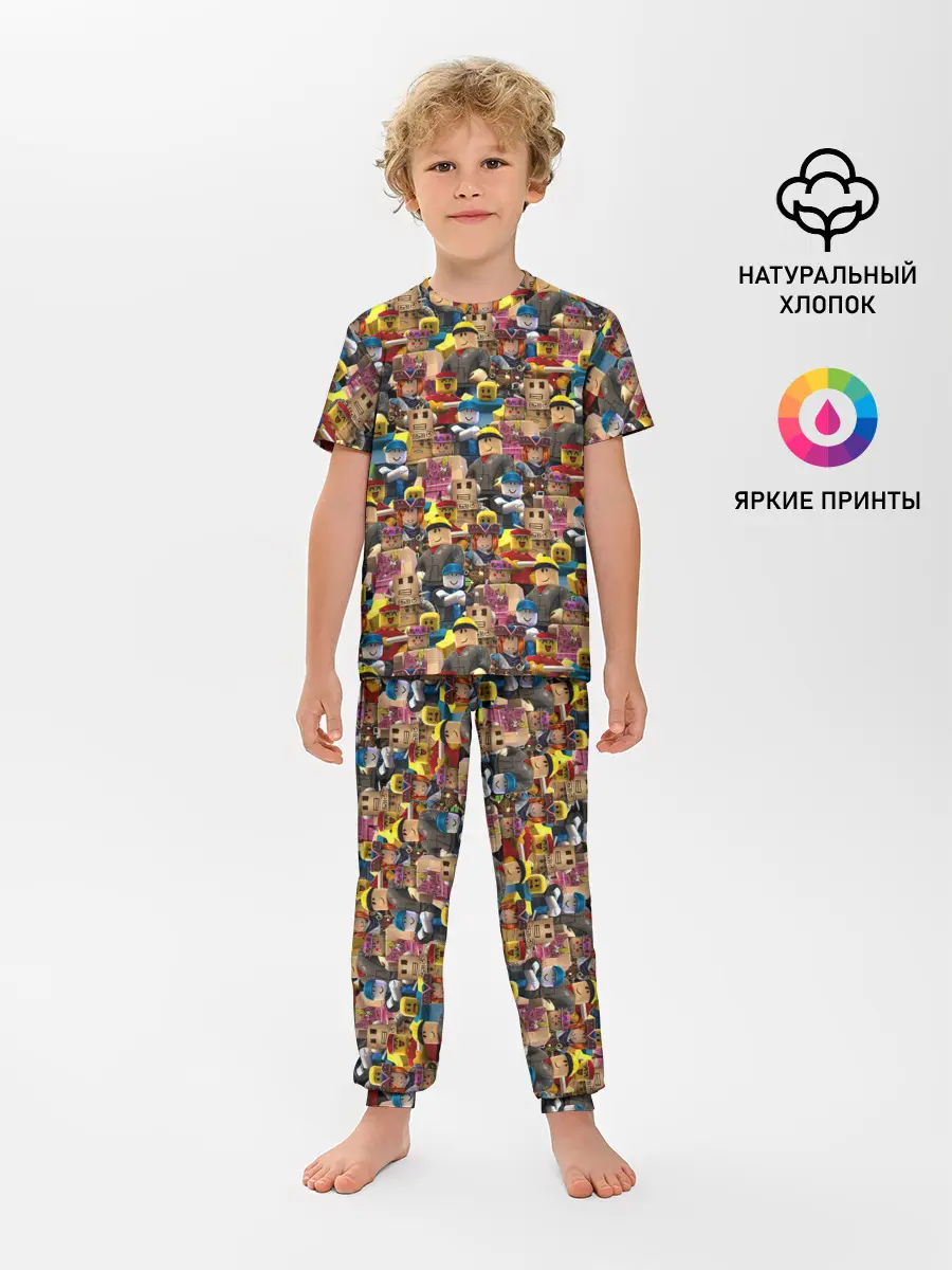 Детская пижама с брюками / ROBLOX