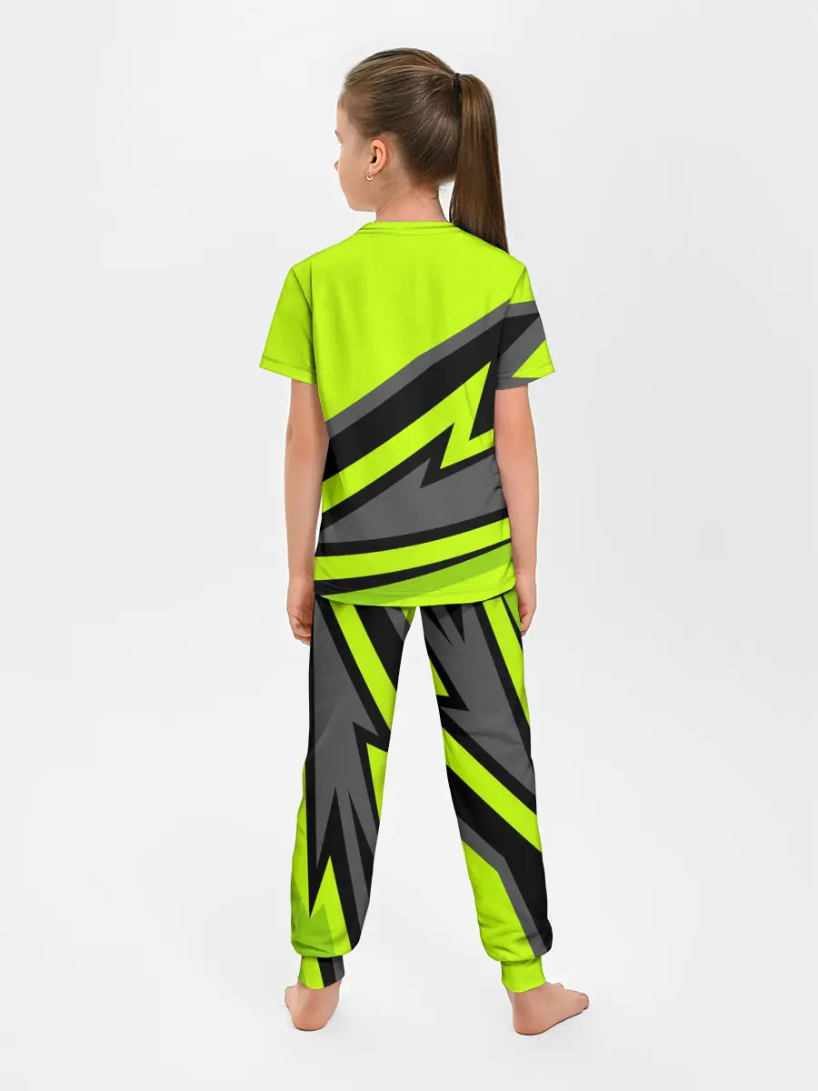 Детская пижама с брюками / Форма для мотокросса FOX