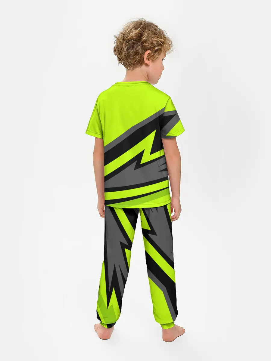 Детская пижама с брюками / Форма для мотокросса FOX