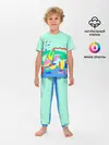 Детская пижама с брюками / готовка