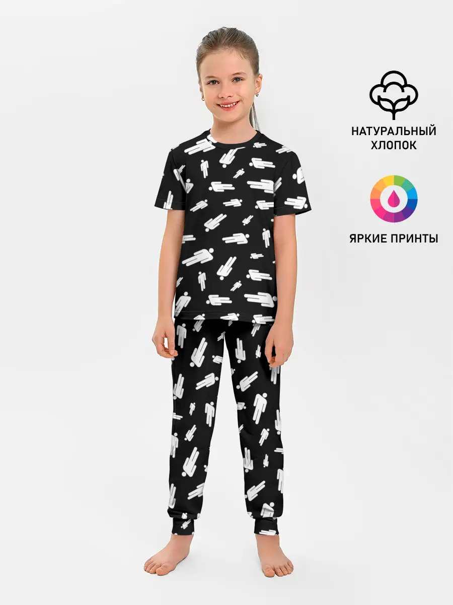 Детская пижама с брюками / BILLIE EILISH - Blohsh