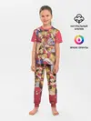 Детская пижама с брюками / Kozume Kenma Pattern Color