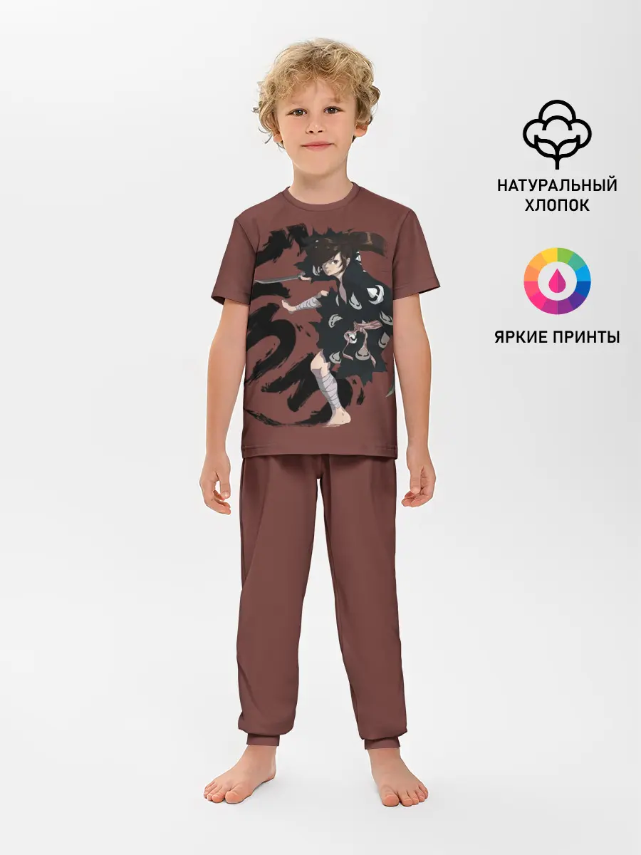 Детская пижама с брюками / Хяккимару