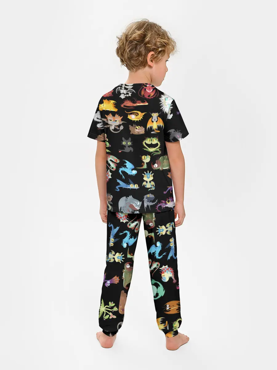 Детская пижама с брюками / How to Train Your Dragon