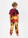 Детская пижама с брюками / Гавайский закат