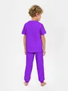 Детская пижама с брюками / Фиолетовый