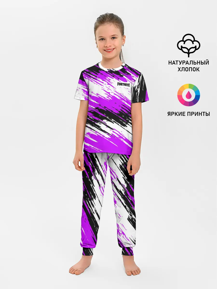Детская пижама с брюками / Fortnite