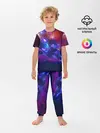 Детская пижама с брюками / SPACE ABSTRACT