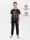 Детская пижама с брюками / Космонавт На Скейтборде