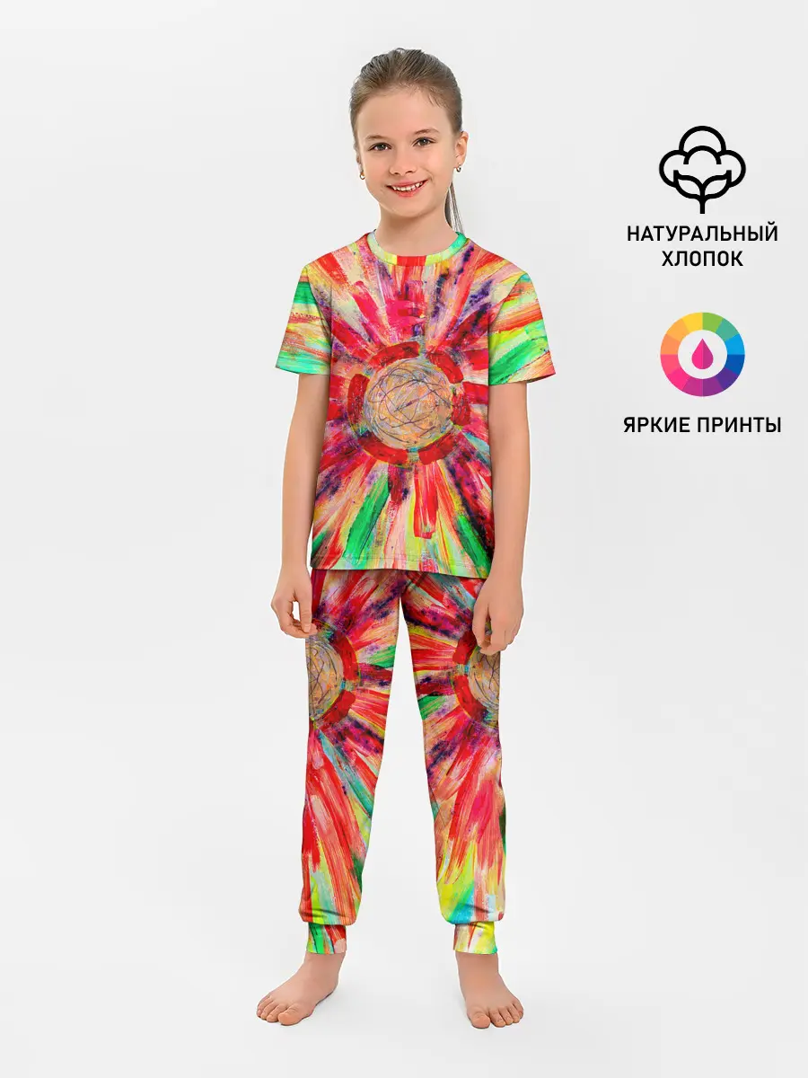 Детская пижама с брюками / Освобождение от 3D