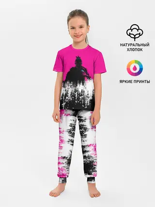 Детская пижама с брюками / Катана Зеро Самурай | Katana Zero Anime