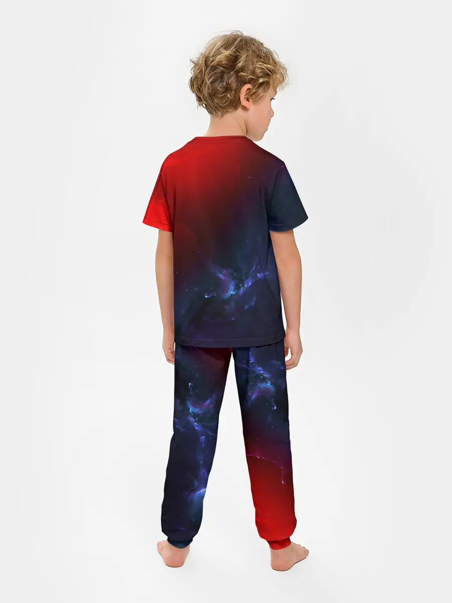 Детская пижама с брюками / Кит