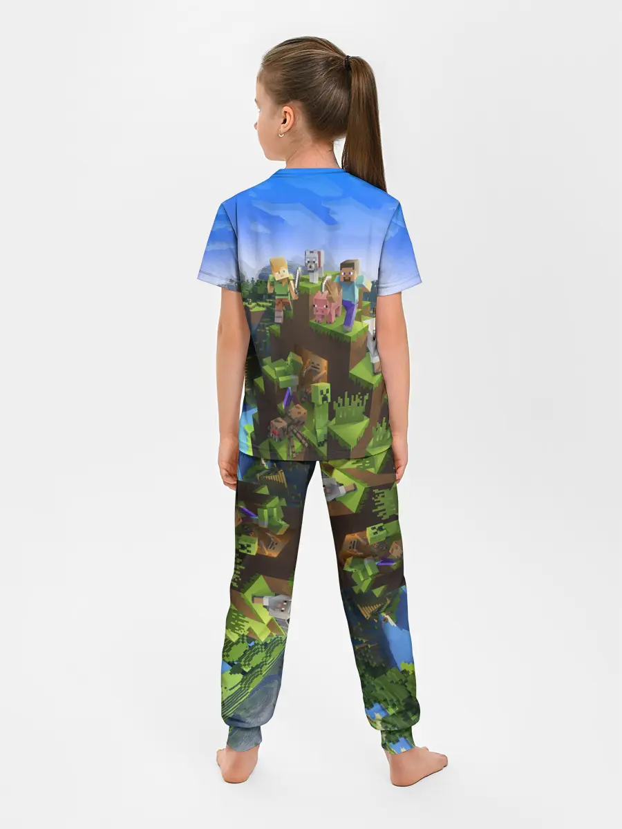 Детская пижама с брюками / MINECRAFT
