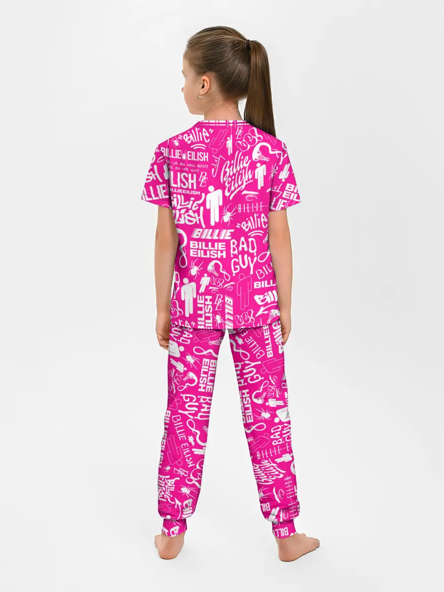 Детская пижама с брюками / BILLIE EILISH | БИЛЛИ АЙЛИШ