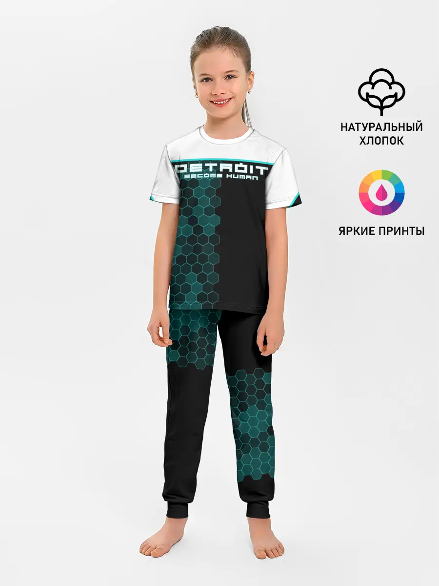 Детская пижама с брюками / Detroit become human