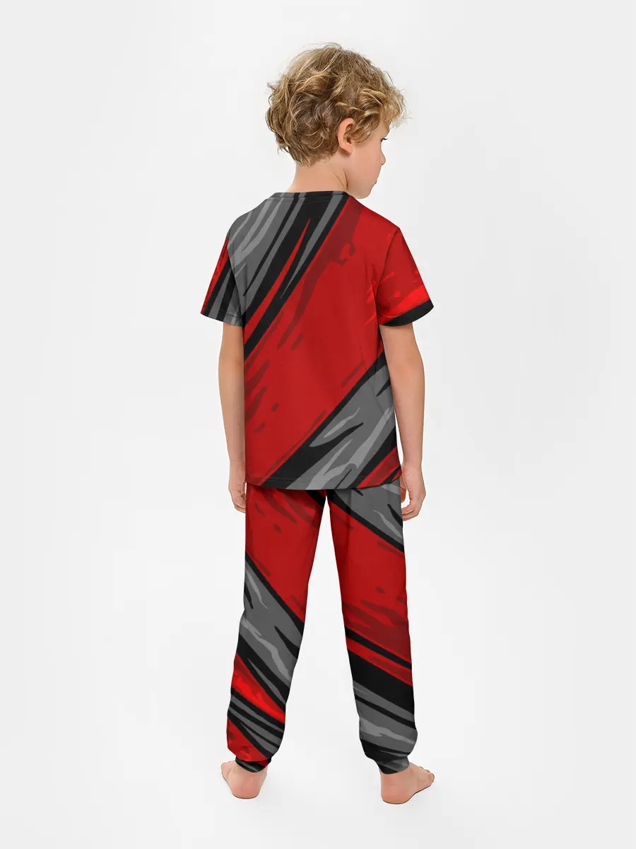 Детская пижама с брюками / Сиомбиотический стиль