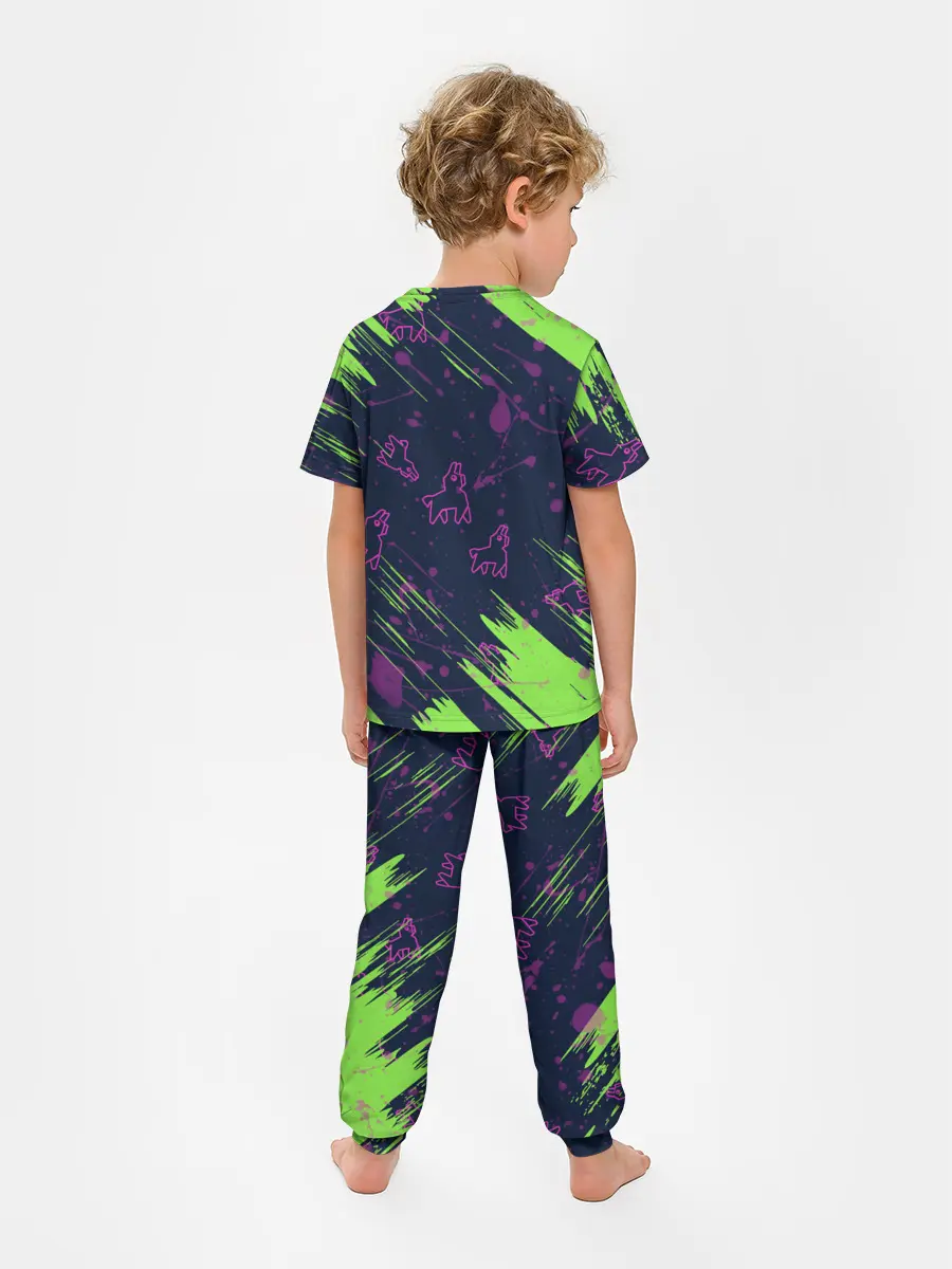 Детская пижама с брюками / FORTNITE LAMA.
