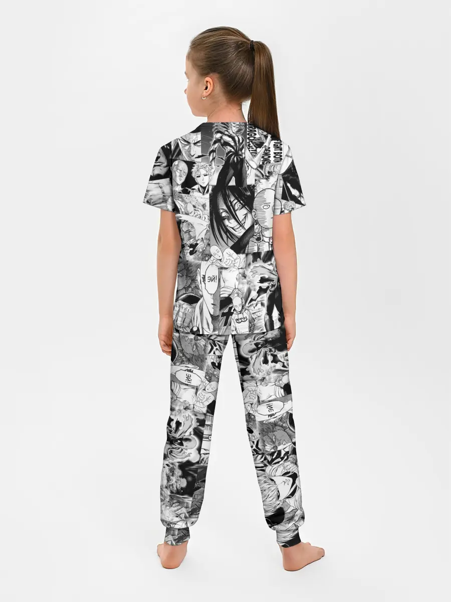 Детская пижама с брюками / One-Punch Man