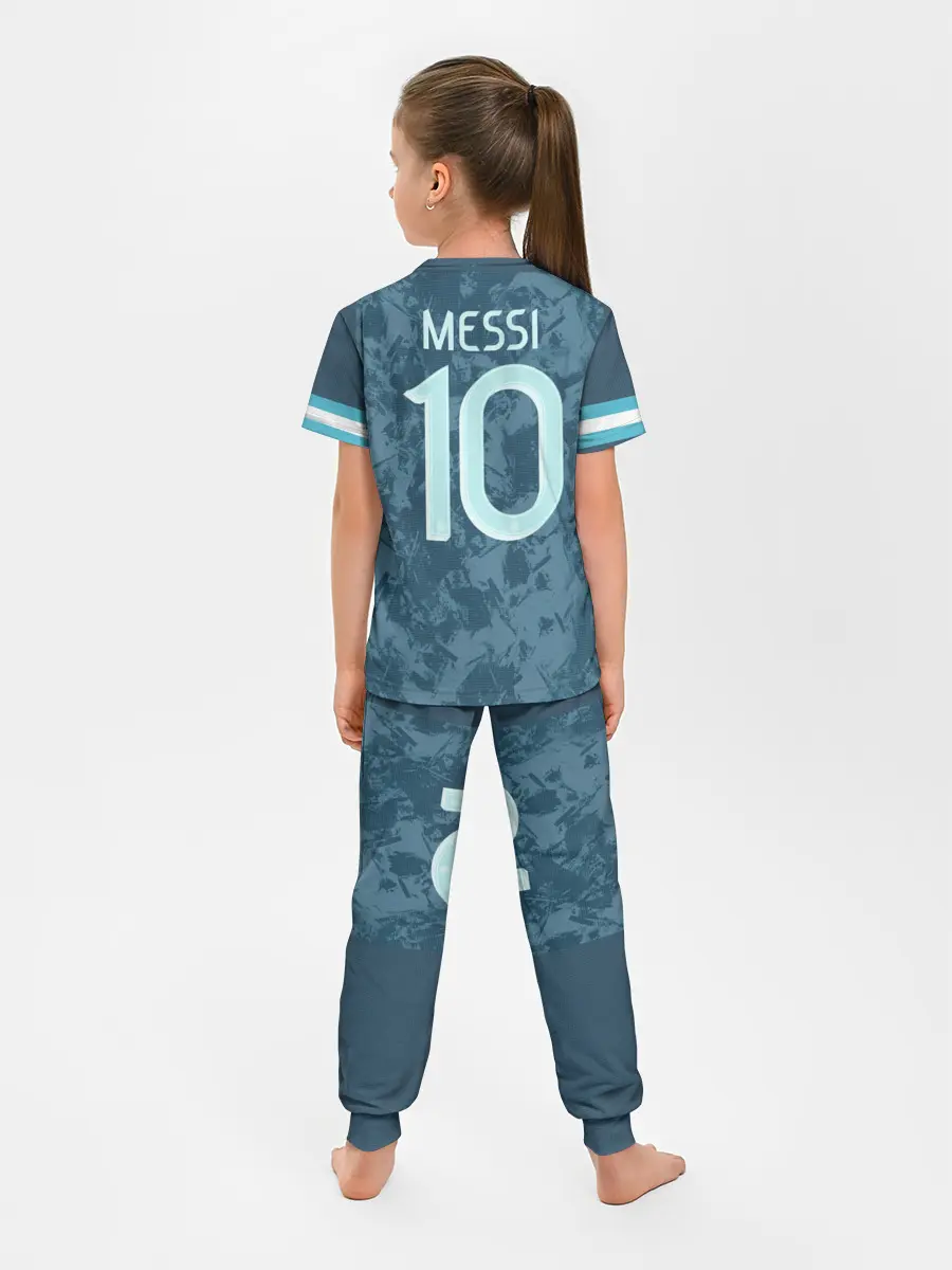 Детская пижама с брюками / Messi away Copa America 2020