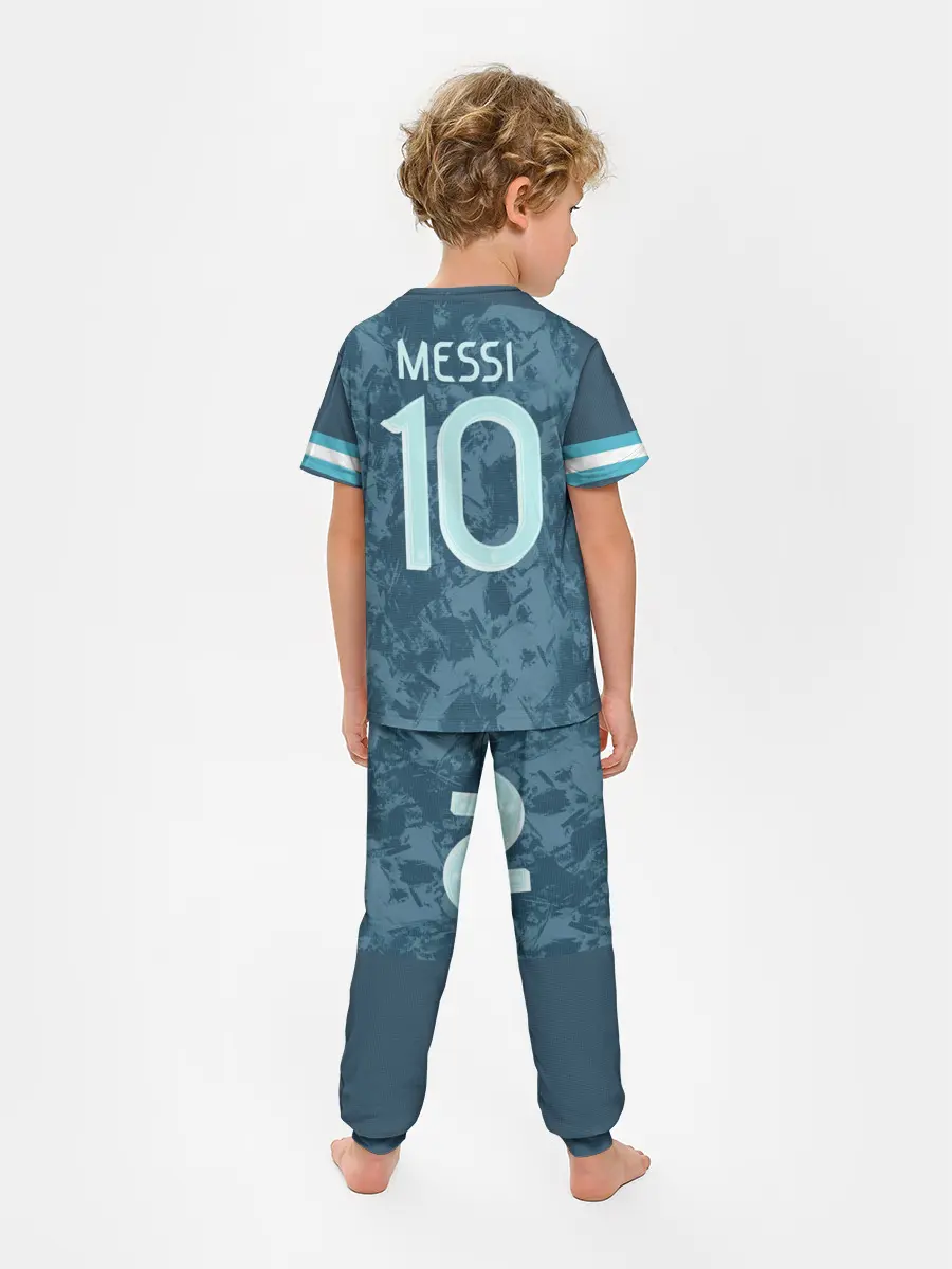 Детская пижама с брюками / Messi away Copa America 2020