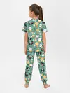 Детская пижама с брюками / Совы и котики