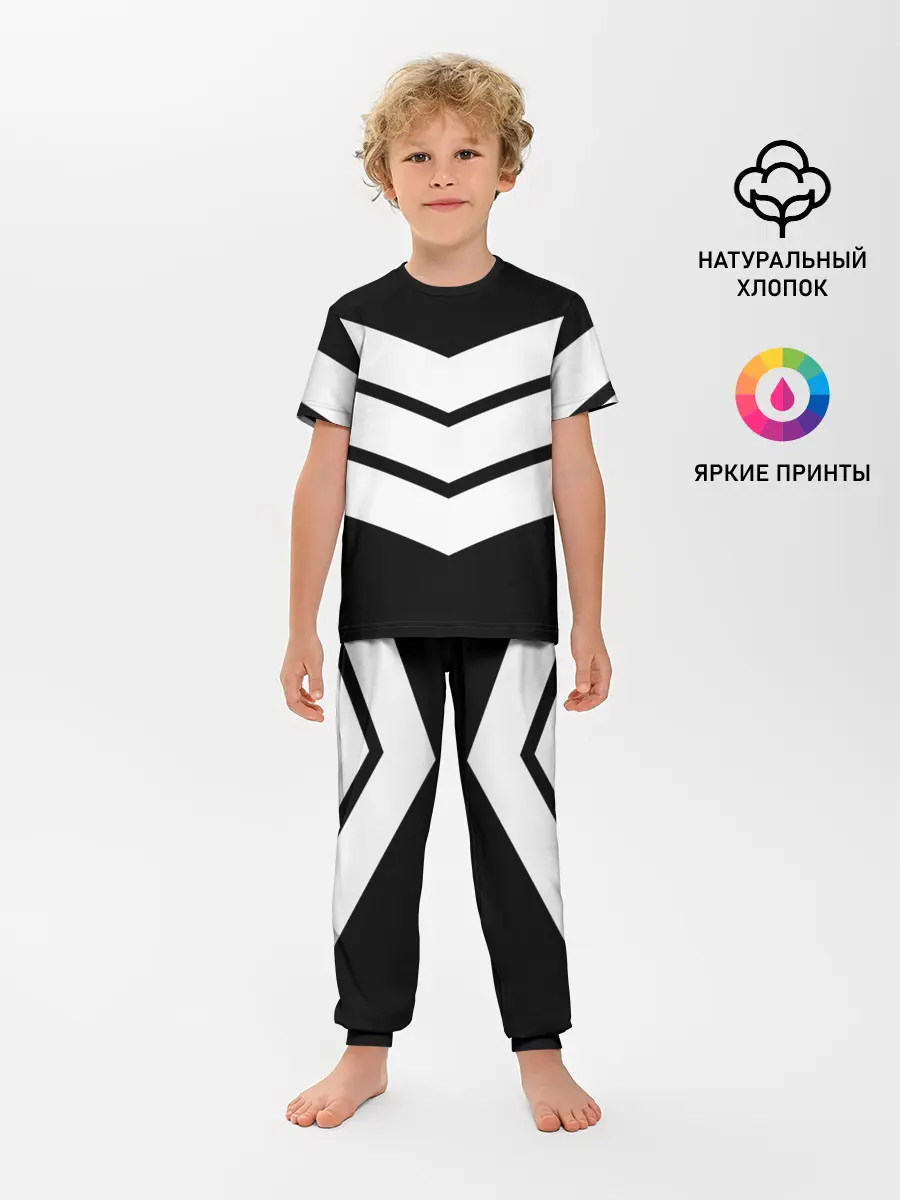 Детская пижама с брюками / Три полоски