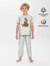 Детская пижама с брюками / Ленивец и Черепаха