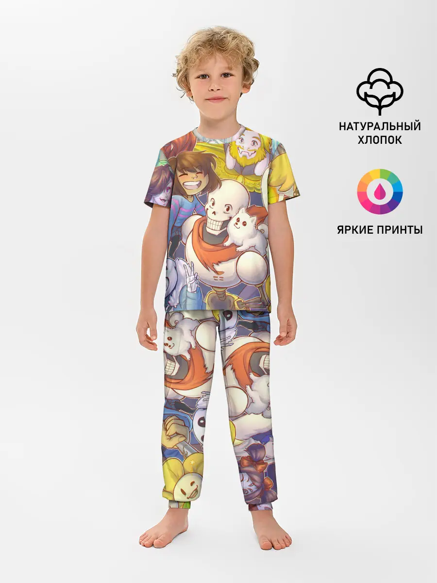 Детская пижама с брюками / UNDERTALE