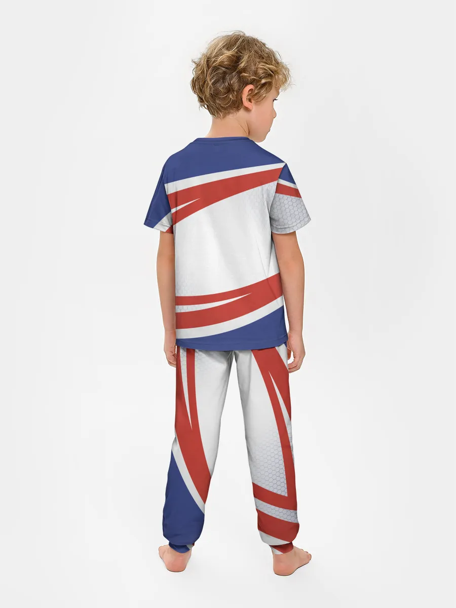Детская пижама с брюками / Герб России