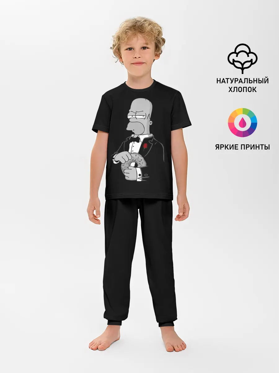 Детская пижама с брюками / Гомер