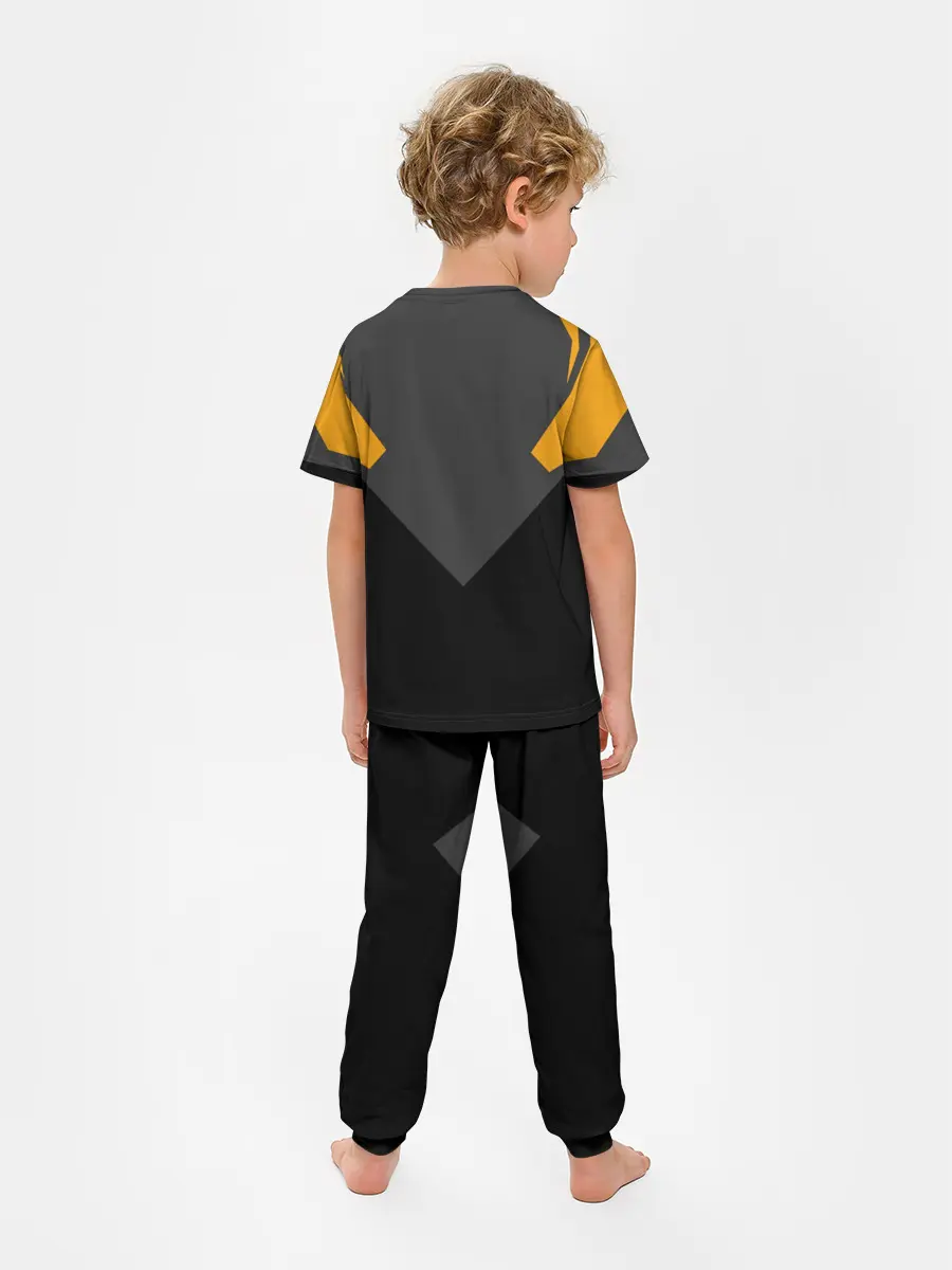 Детская пижама с брюками / Хвост Феи абстрация