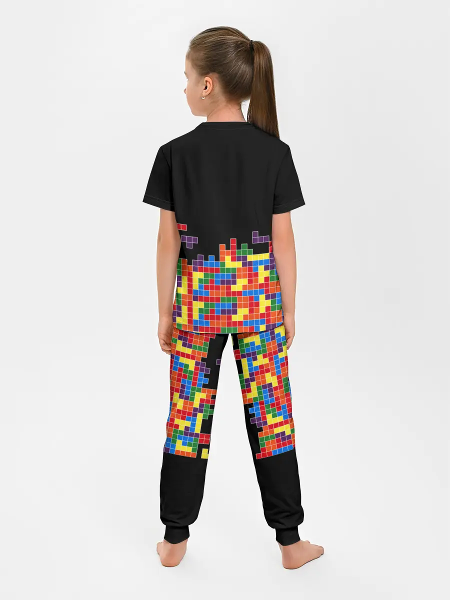 Детская пижама с брюками / ТЕТРИС