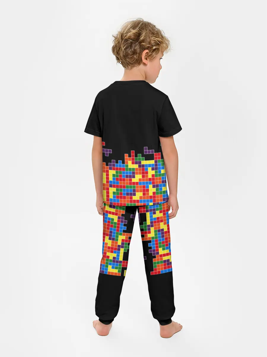 Детская пижама с брюками / ТЕТРИС