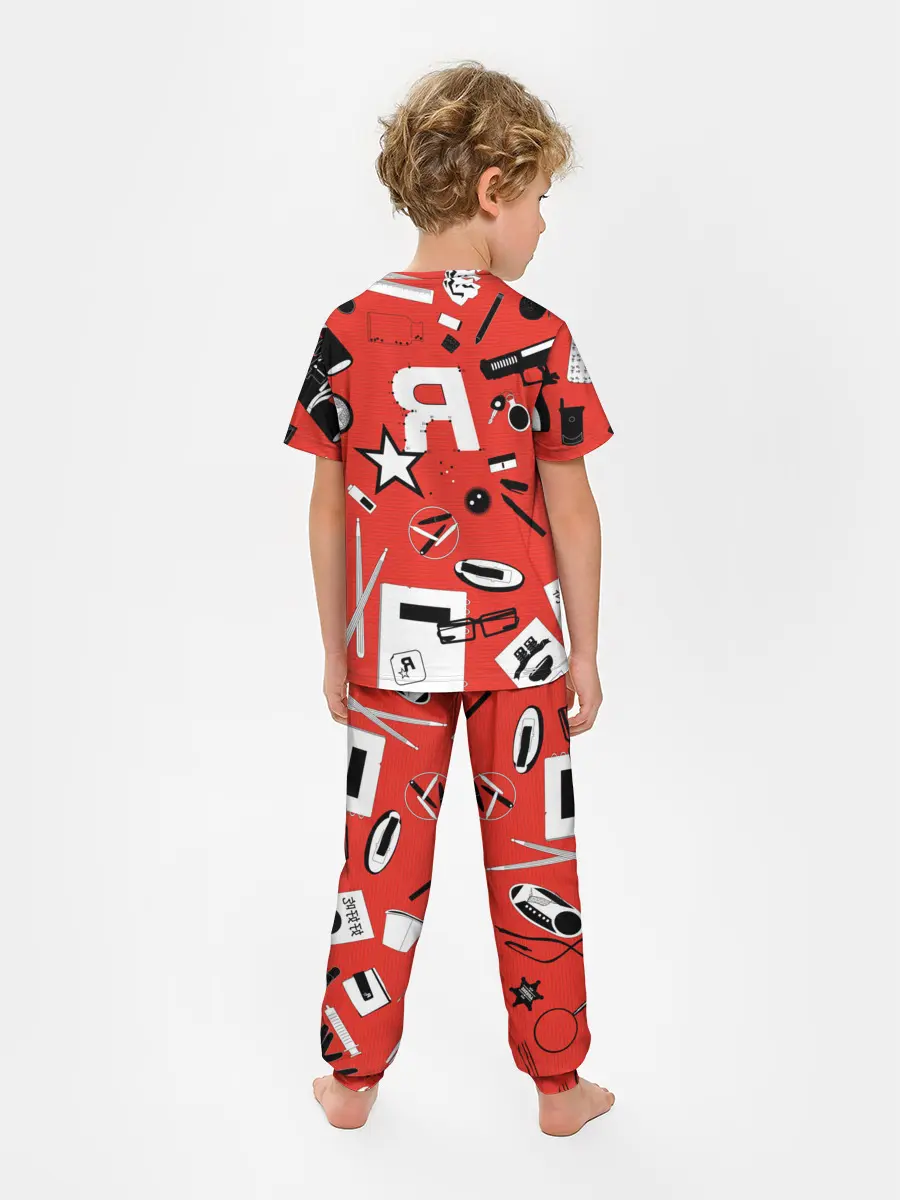 Детская пижама с брюками / Rockstar