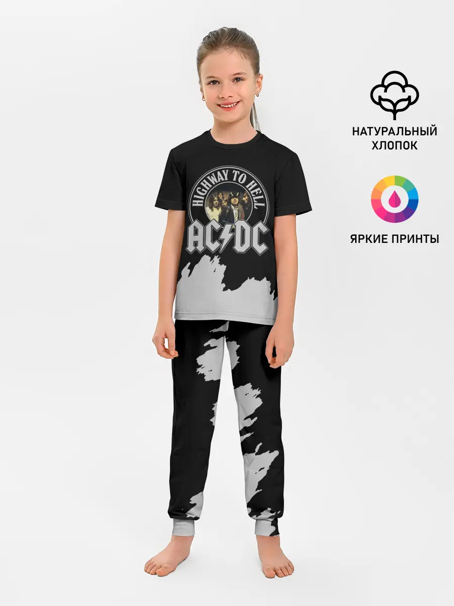 Детская пижама с брюками / AC/DC