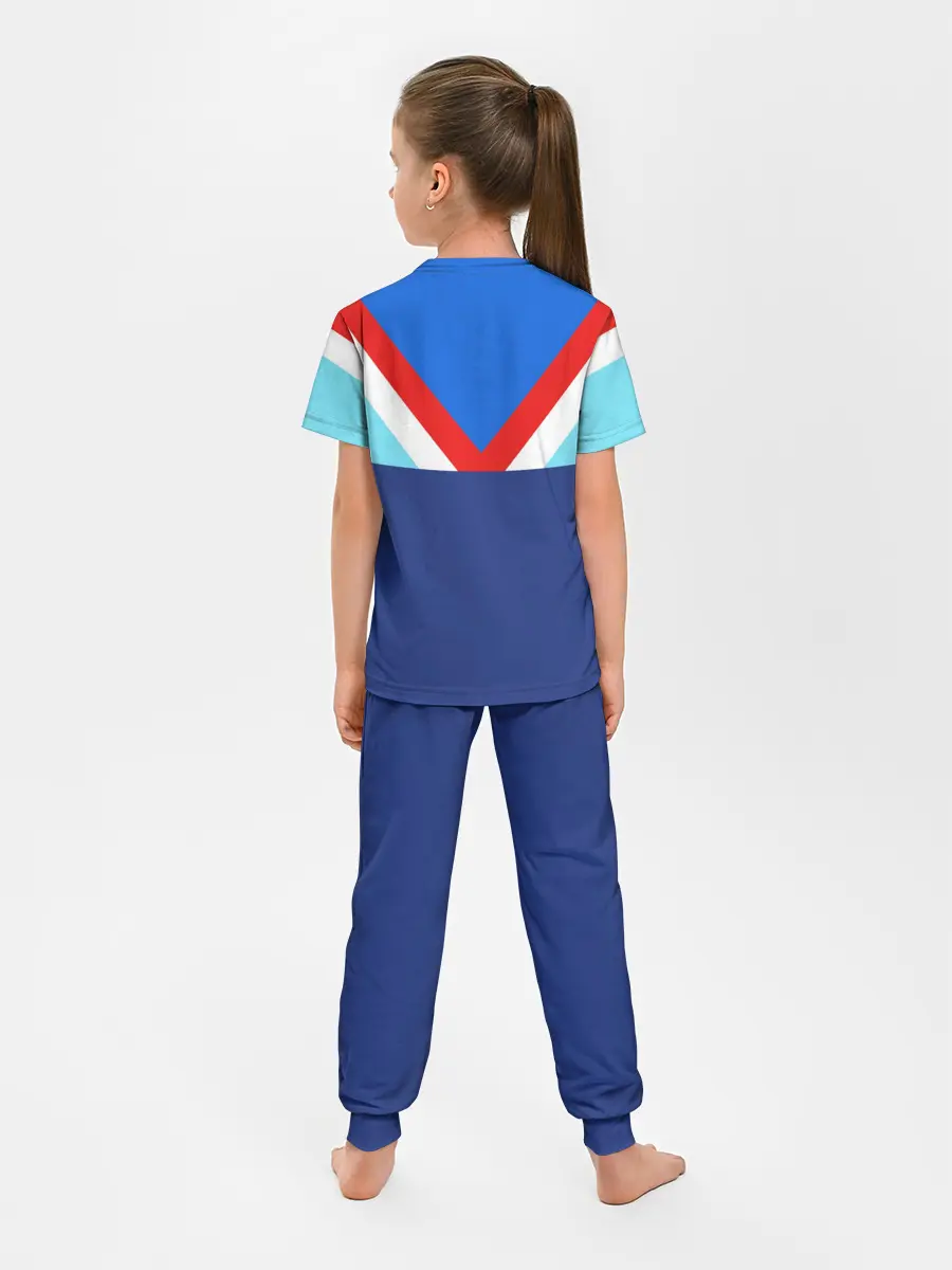 Детская пижама с брюками / Стиль 90 х