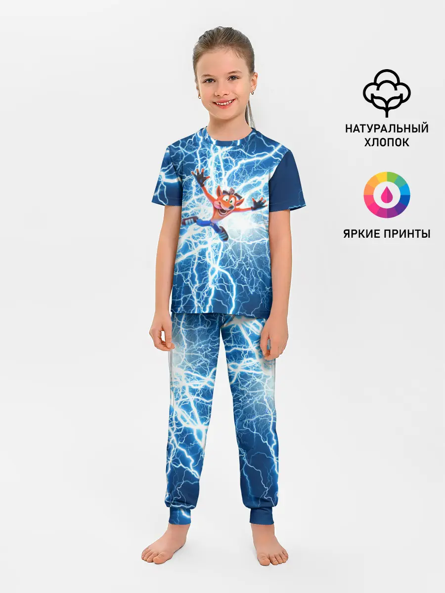 Детская пижама с брюками / Crash Bandicoot