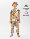 Детская пижама с брюками / Тропики