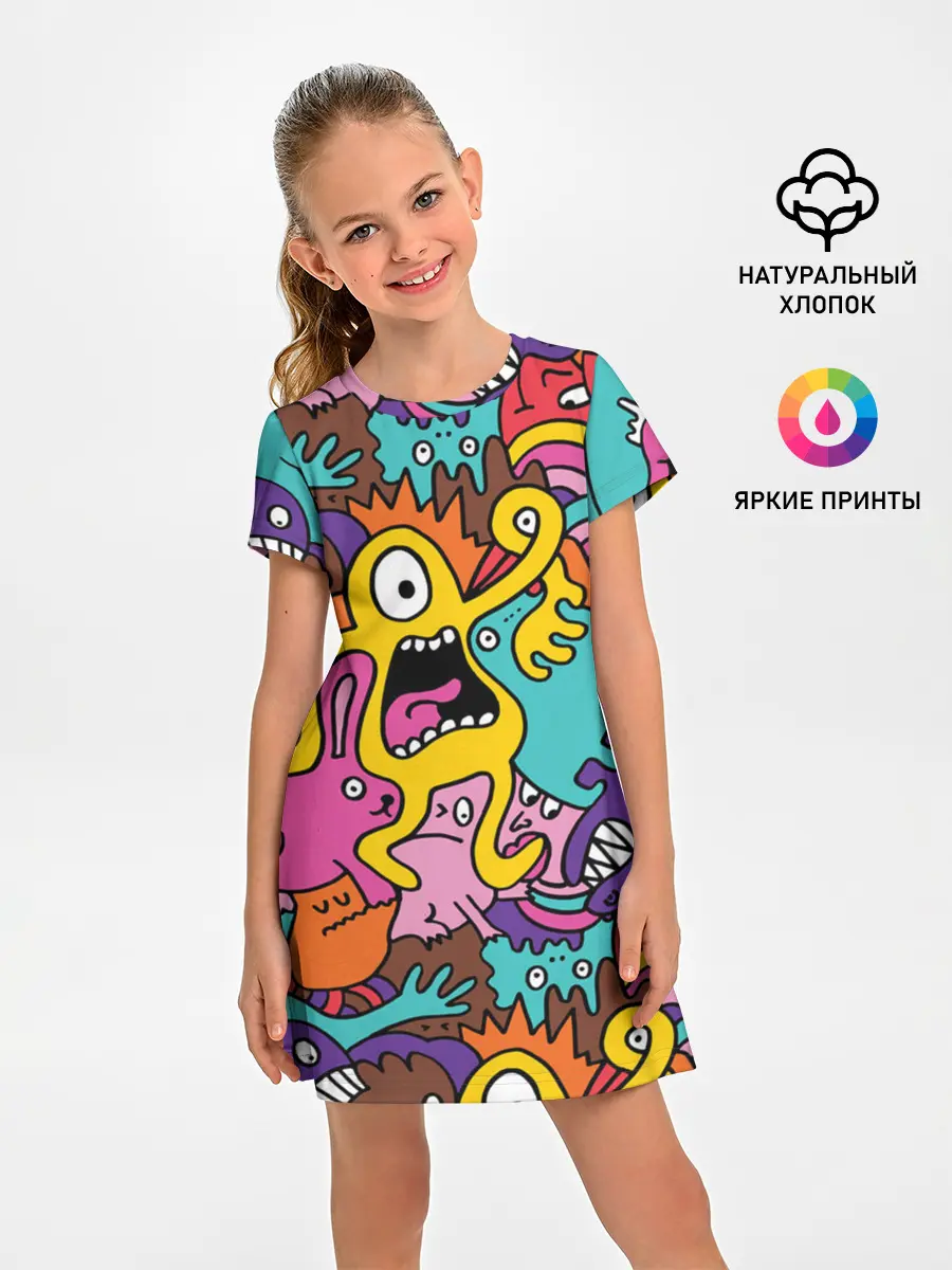 Детское платье / crazy abstraction