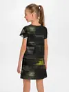 Детское платье / MILITECH камуфляж Cyberpunk 2077