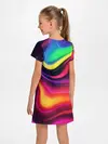 Детское платье / Неоновые пятна