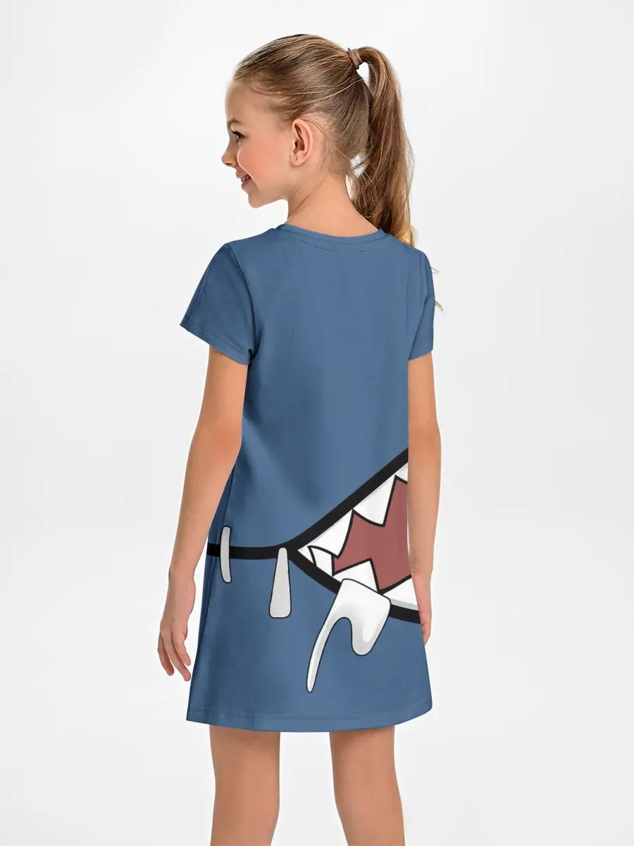 Детское платье / Акула gawr gura