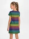 Детское платье / Этнический радужный орнамент