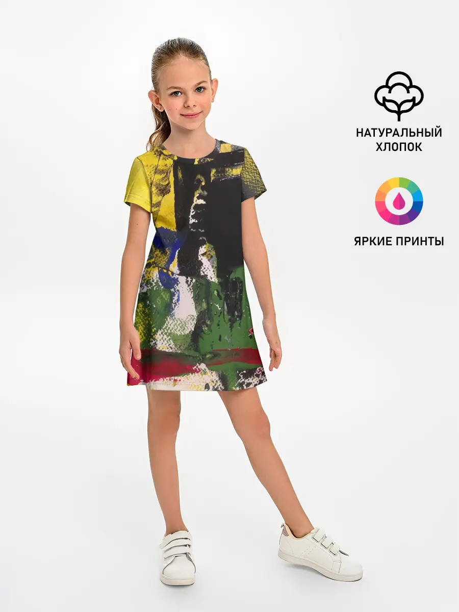 Детское платье / Мазок художника!