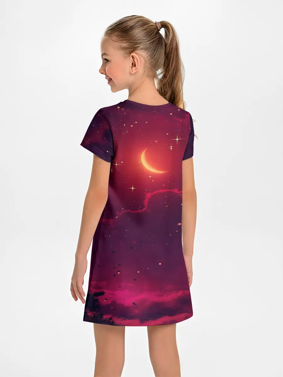 Детское платье / СКАЗОЧНАЯ НОЧЬ 2 КРАСНЫЙ