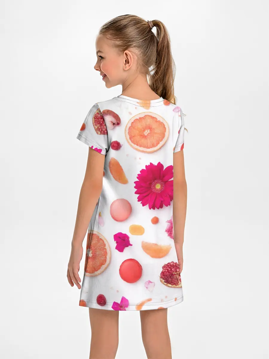 Детское платье / Фрукты