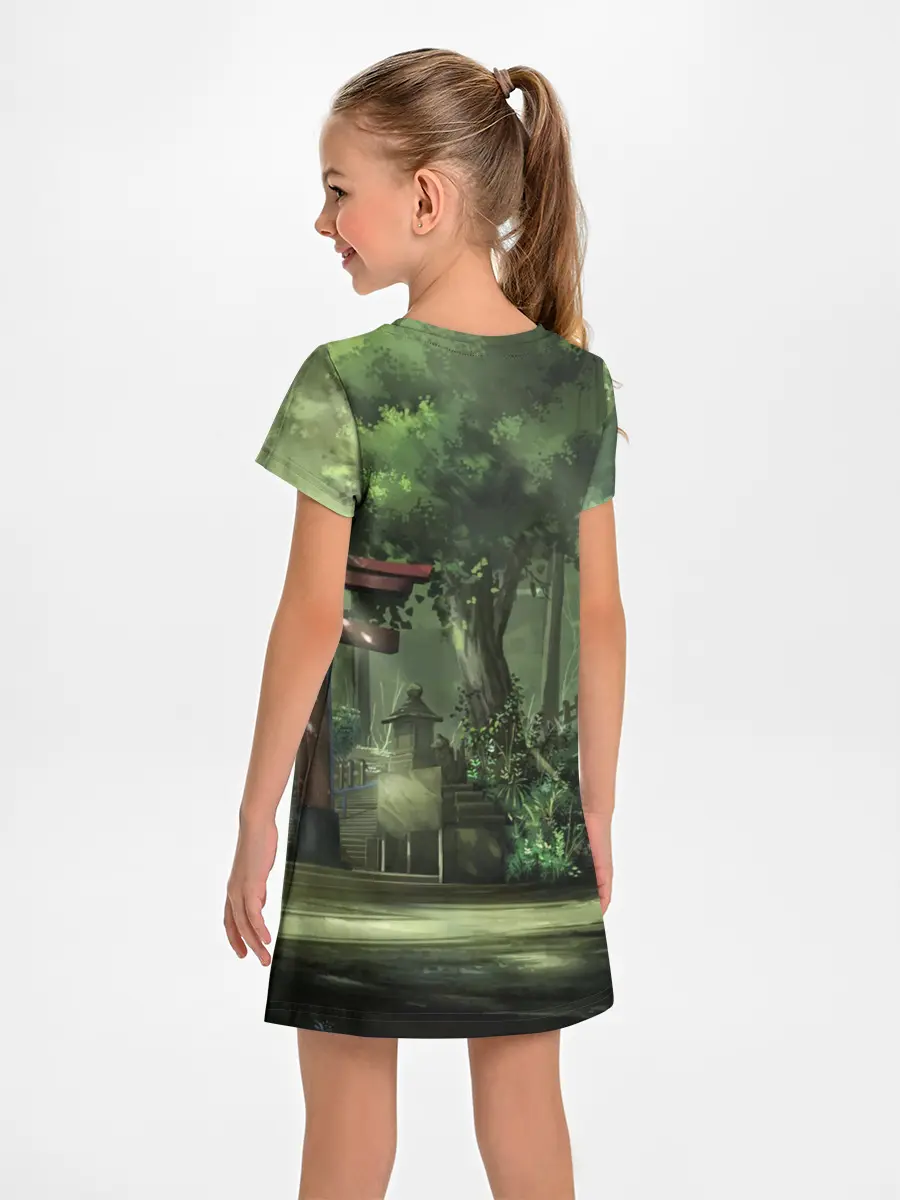 Детское платье / Фейри Тейл лес