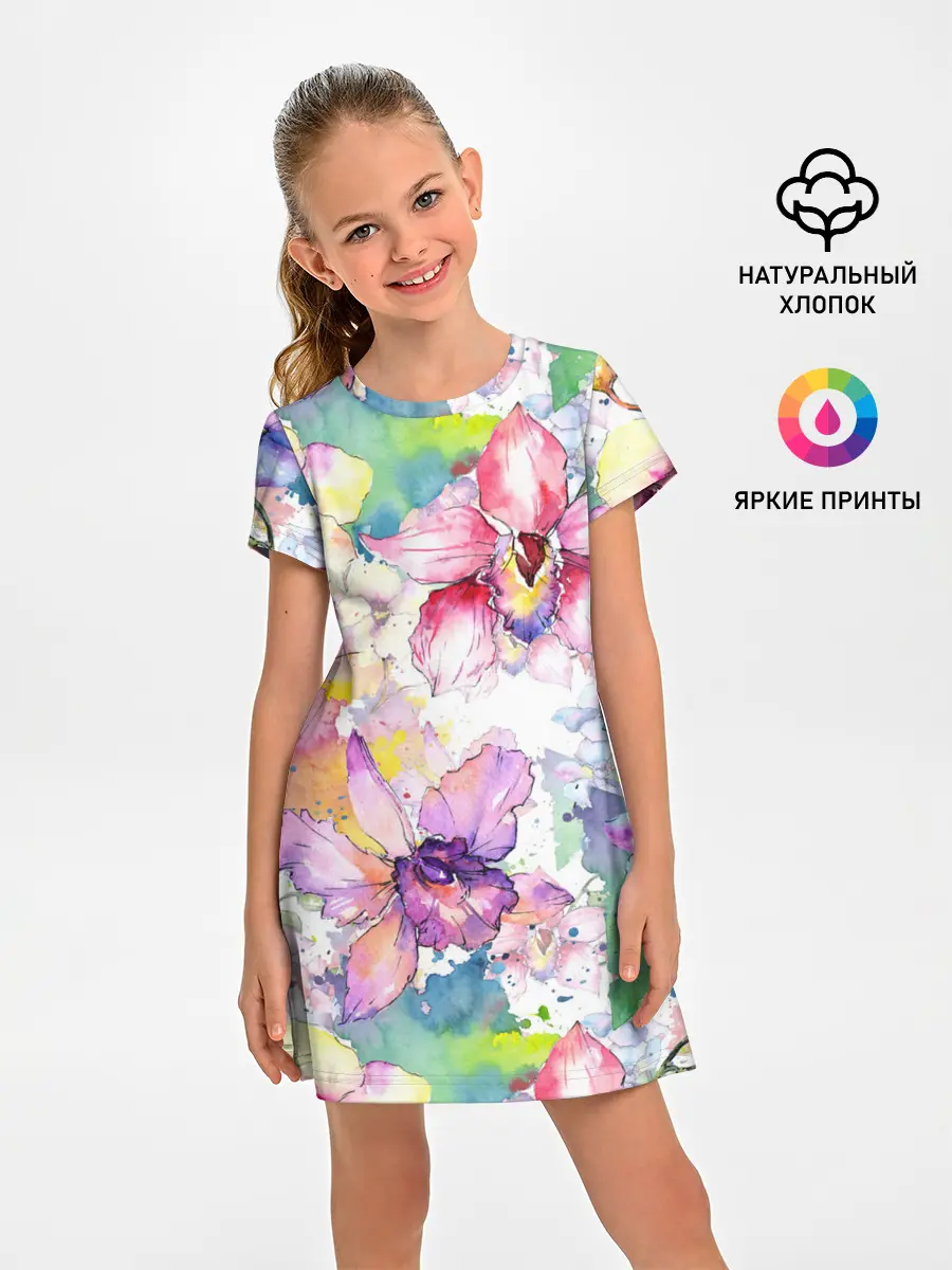 Детское платье / Цветы